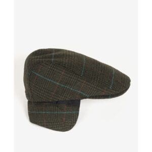 Barbour Cheviot Flat Cap Sage 3