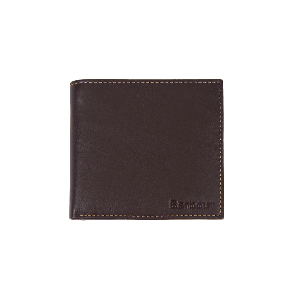 Barbour Amble Leather Billfold Wallet | The Gun Cupboard