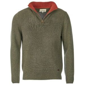 Barbour Nelson Essential Half Zip Jumper 1