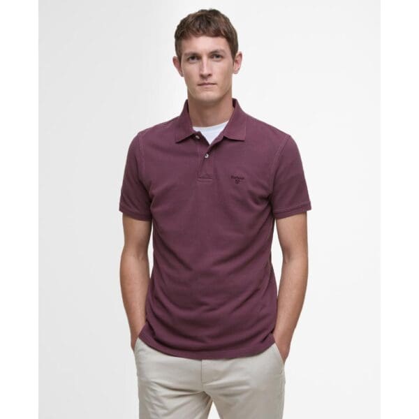 Barbour Washed Sports Polo Shirt - Image 13