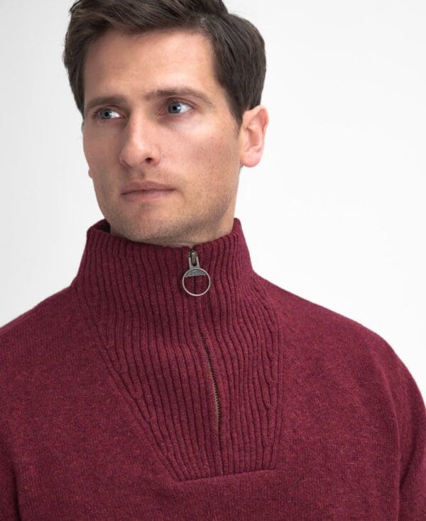 Barbour Nelson Essential Half Zip Jumper - Image 22