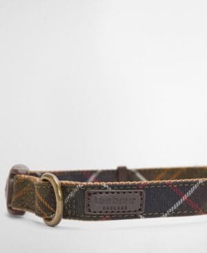 Barbour Tartan Webbing Dog Colar 3