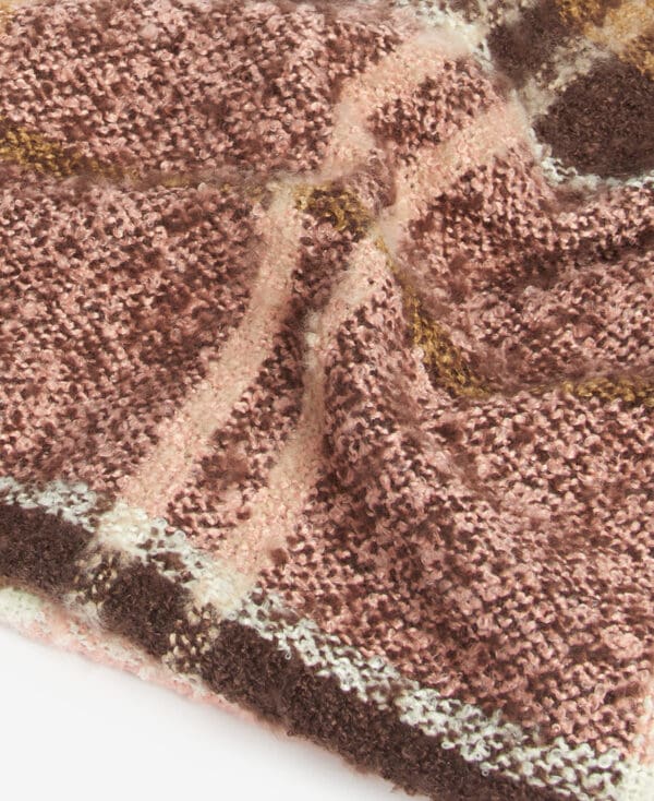 Barbour Tartan Boucle Scarf - Image 8