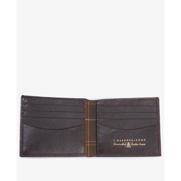 Barbour Amble Leather Billfold Wallet - Image 4
