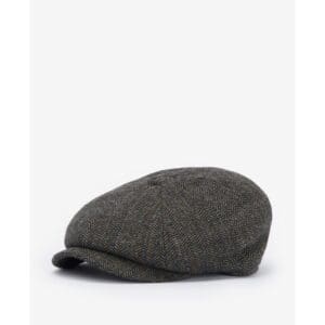 Barbour Fyne Tweed Baker Boy Cap 1