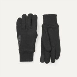 2425266P NECTON WINDPROOF ALL WEATHER KNITTED GLOVE BLACK 1