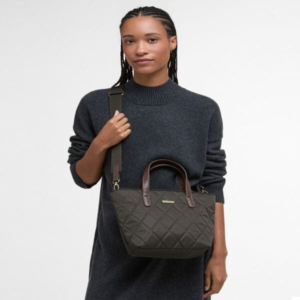 Barbour Mini Tote Bag - Image 8