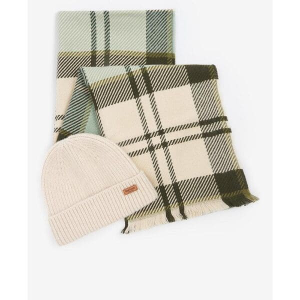 Barbour Pendle Beanie & Blair Scarf Gift Set - Image 6