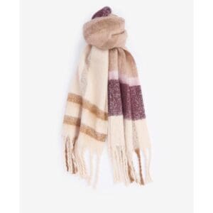 Isla Tartan Boucle Scarf 9