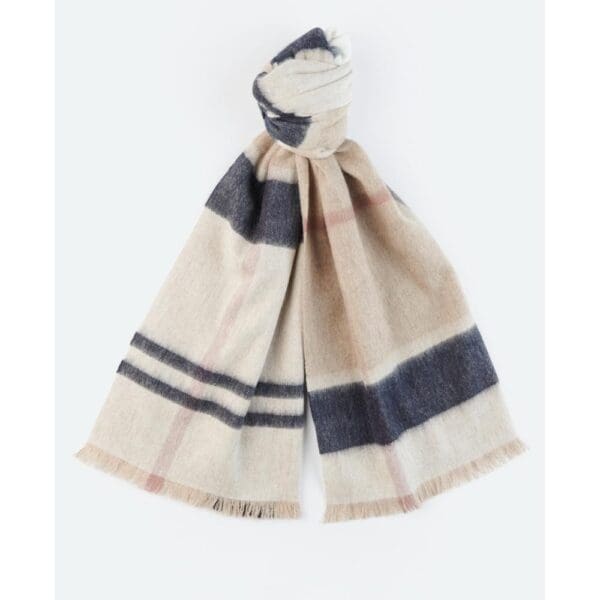 Barbour Rosefield Tartan Scarf - Image 2