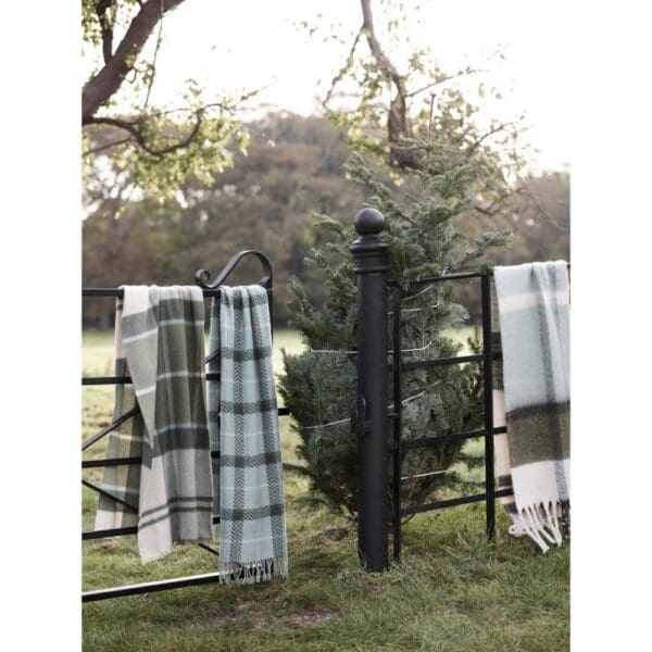 Barbour Rosefield Tartan Scarf - Image 7