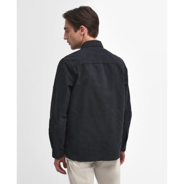 Barbour Mens Washed Overshirt - Image 7