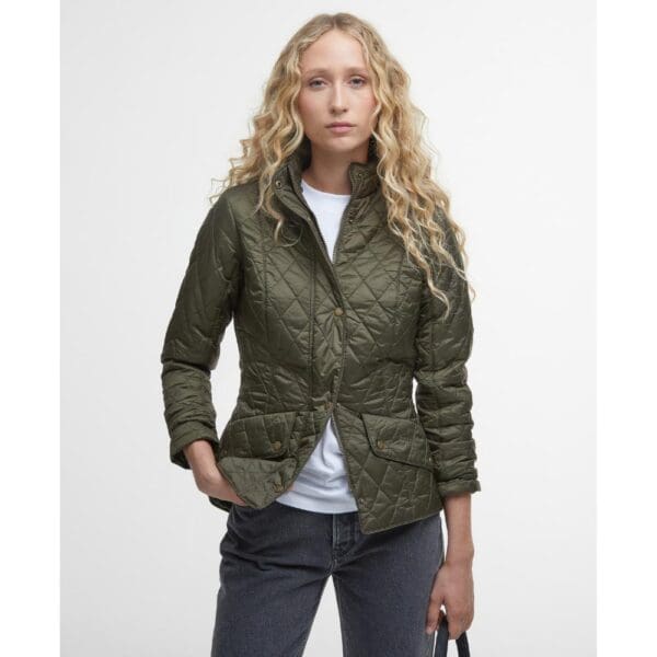 Barbour Ladies Flyweight Cavalry Quilted Jacket - Image 13