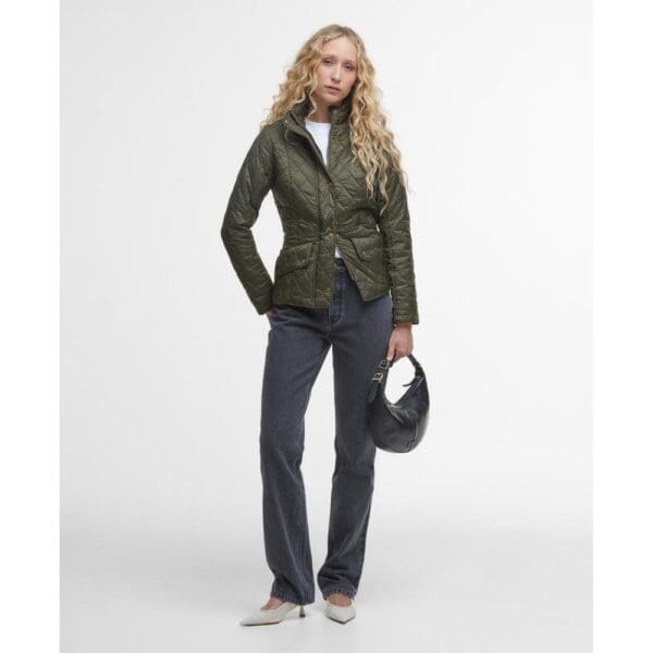 Barbour Ladies Flyweight Cavalry Quilted Jacket - Image 9