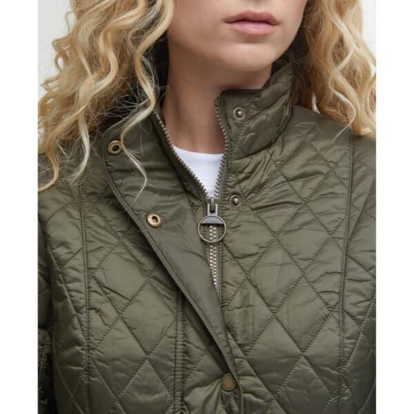 Barbour Ladies Flyweight Cavalry Quilted Jacket - Image 6