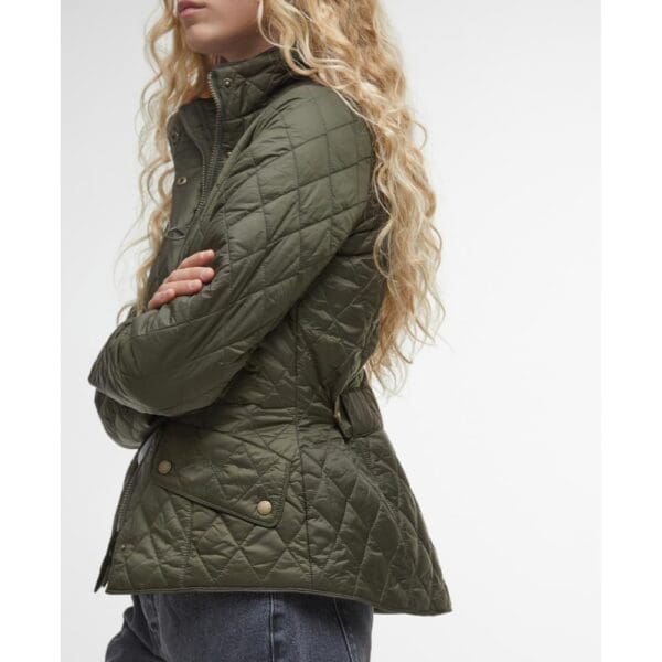 Barbour Ladies Flyweight Cavalry Quilted Jacket - Image 7