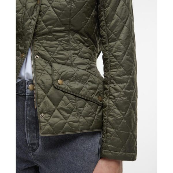 Barbour Ladies Flyweight Cavalry Quilted Jacket - Image 2