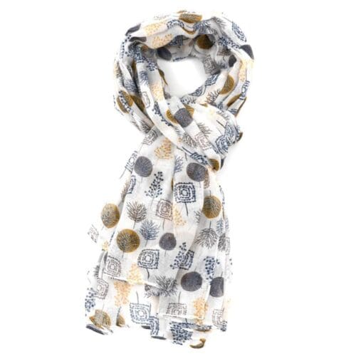 Woods Scarf - White