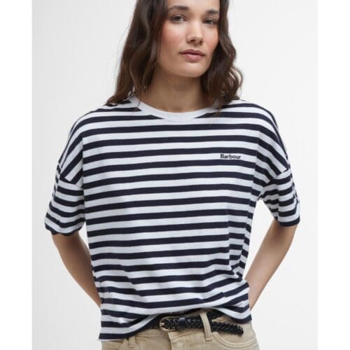 Barbour Ladies Adria Striped T-Shirt