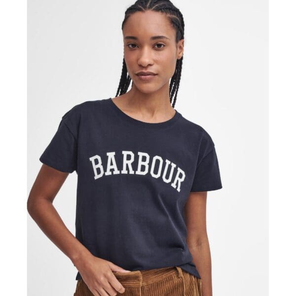 Barbour Ladies Northumberland Classic T-Shirt - Image 7