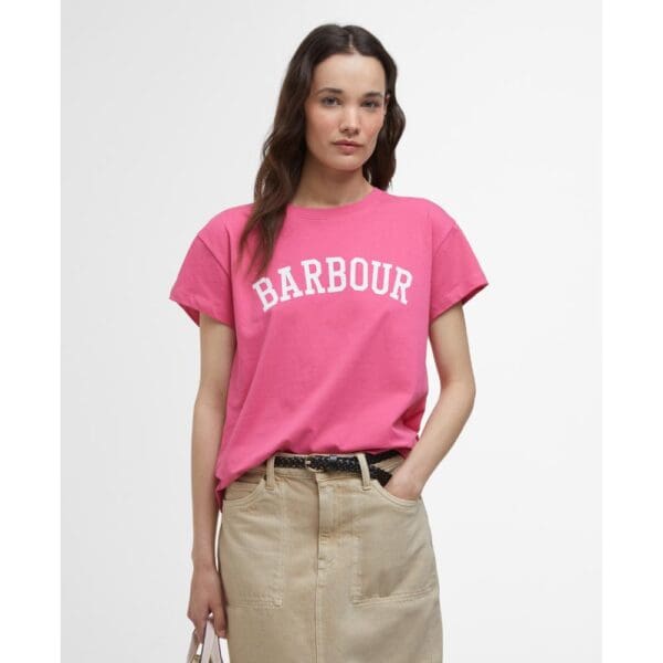Barbour Ladies Northumberland Classic T-Shirt - Image 2