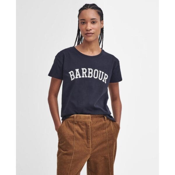 Barbour Ladies Northumberland Classic T-Shirt - Image 9