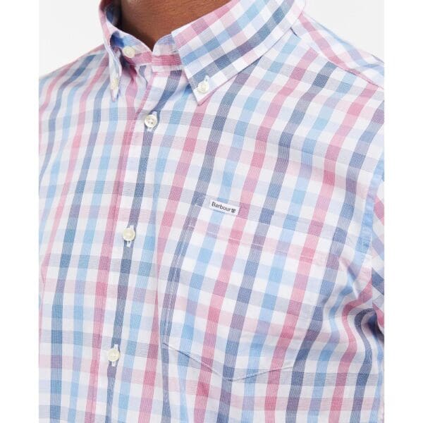 Barbour Longstone Short Sleeve Tailored Shirt - Image 2