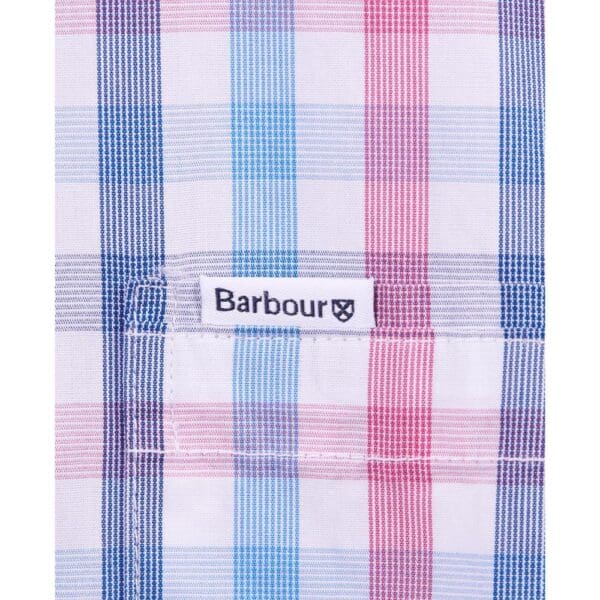 Barbour Longstone Short Sleeve Tailored Shirt - Image 3
