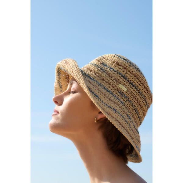 Barbour Kelley Crochet Bucket Hat - Image 2