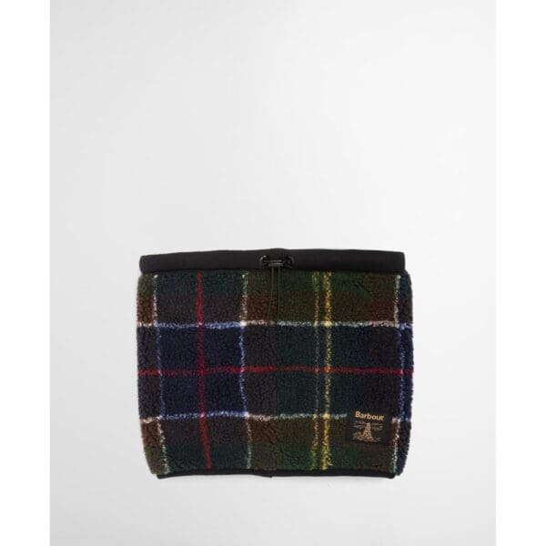 Barbour Field Fleece Tartan Snood - Image 7