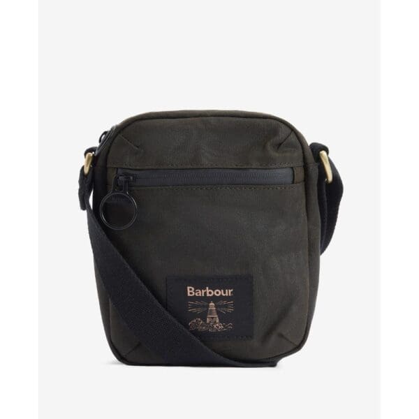 Barbour Field Waxed Crossbody Bag