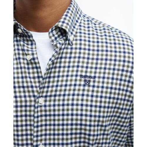 Barbour Finkle Tailored Shirt - Olive, L