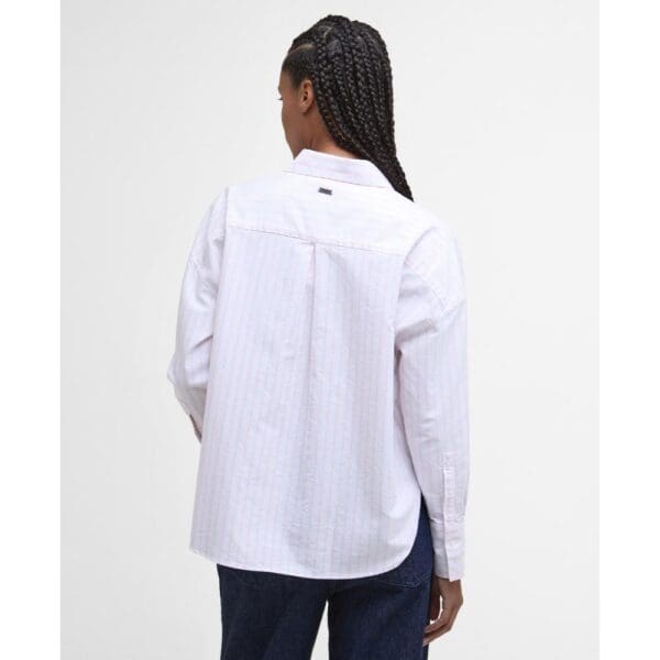 Barbour Ladies Lavensdale Striped Relaxed Shirt - Image 7