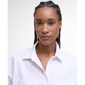 Barbour Ladies Lavensdale Striped Relaxed Shirt 11