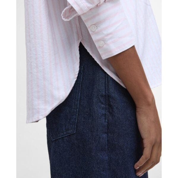Barbour Ladies Lavensdale Striped Relaxed Shirt - Image 6