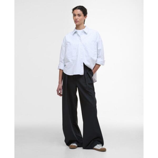 Barbour Ladies Lavensdale Striped Relaxed Shirt - Image 2