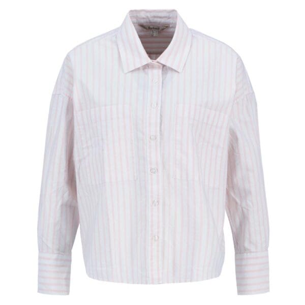 Barbour Ladies Lavensdale Striped Relaxed Shirt - Image 9