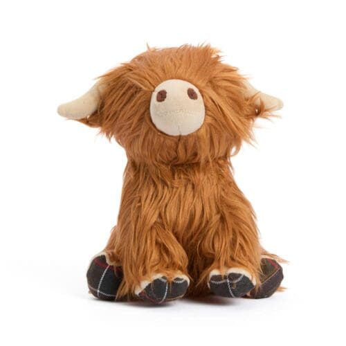 Highland Cow Dog Toy