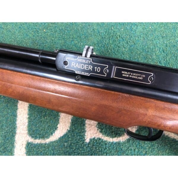 Webley Raider 10 22 PCP scoped & Mod - Image 5