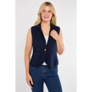 Ladies Knitted Gilet 1