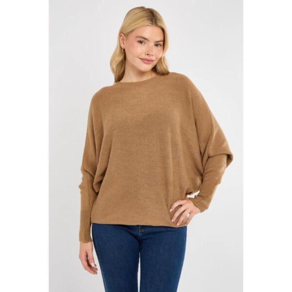 Ladies Pearl Back Jumper - Image 3