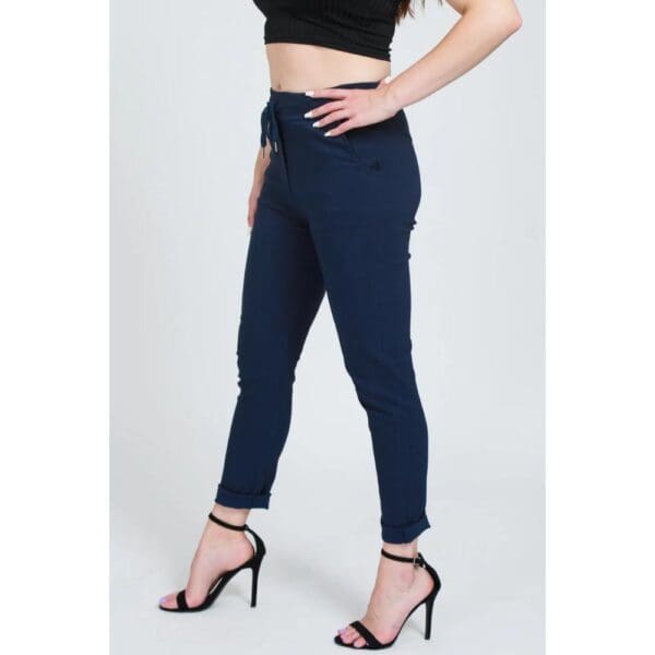 Ladies Plain Magic Pants - Image 4