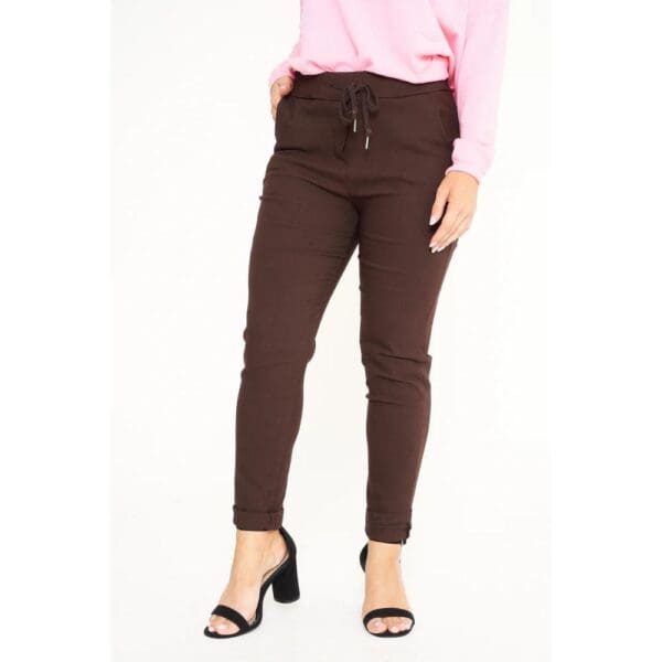 Ladies Plain Magic Pants - Image 5