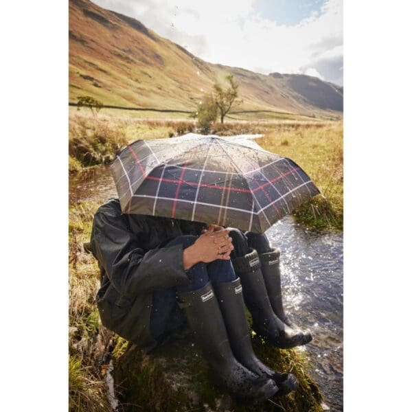 Barbour Walker Tartan Umbrella - Image 2