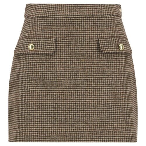 Barbour Sophia Wool Mini Skirt