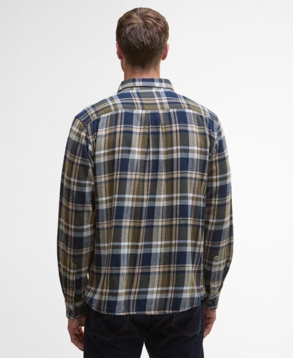 Barbour Mens Chopford Relaxed Checked Shirt - Image 6