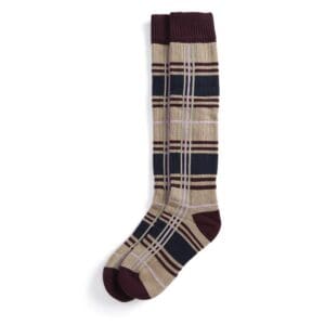 Barbour Tartan Wellington Socks 5