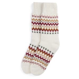 Barbour Ladies Kingsford Fair Isle Socks 1 Custom