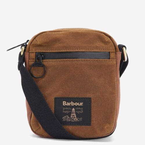 Barbour Field Waxed Crossbody Bag