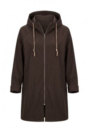 Ladies Showerproof Hooded Mac 4
